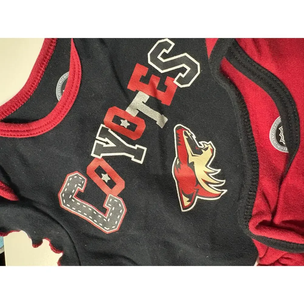 3/$15 Arizona Coyotes Onesie Bundle - NHL - 3/6mo